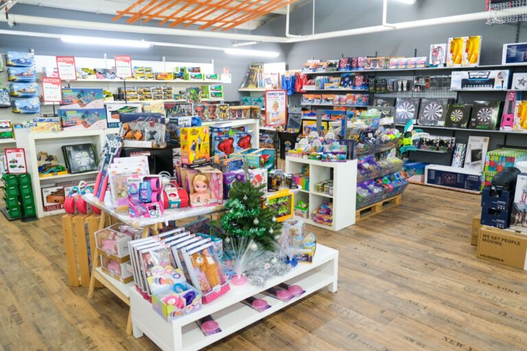 Die grösste Spielwarenabteilung der Region.